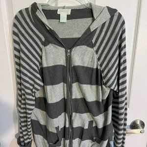 Women's Gray Sweater Hoodie